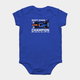 Scott Dixon Champion 2020 (white text) Baby Bodysuit